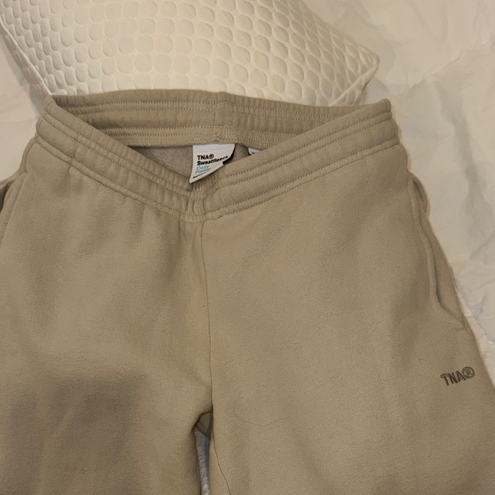 TNA Sand-Colored Joggers